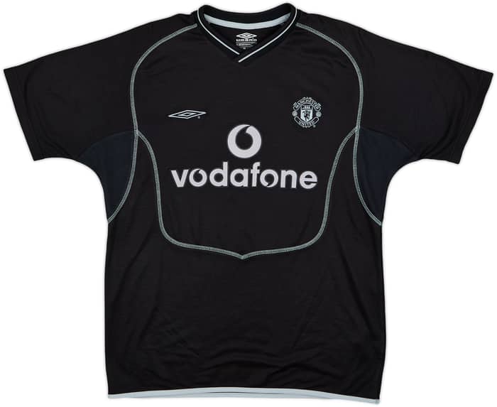 2000-02 Manchester United GK S/S Shirt Barthez #1 - 6/10 - (M)
