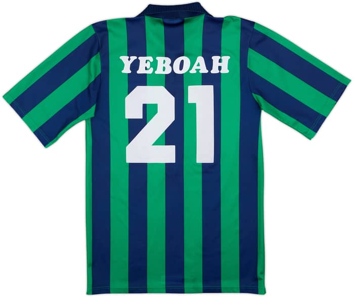 1995-96 Leeds United Third Shirt Yeboah #21 - 8/10 - (S)