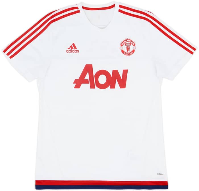 2015-16 Manchester United adizero Training Shirt - 6/10 - (L)