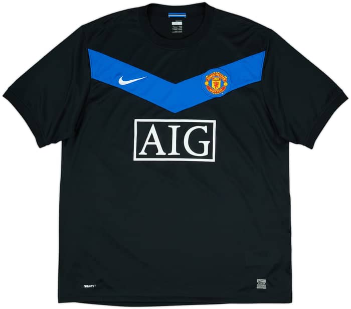 2009-10 Manchester United Away Shirt J.S.Park #13 - 8/10 - (XL)