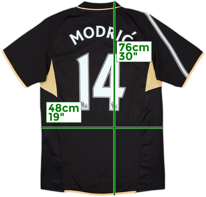 2008-09 Tottenham Third Shirt Modric #14 - 8/10 - (S)