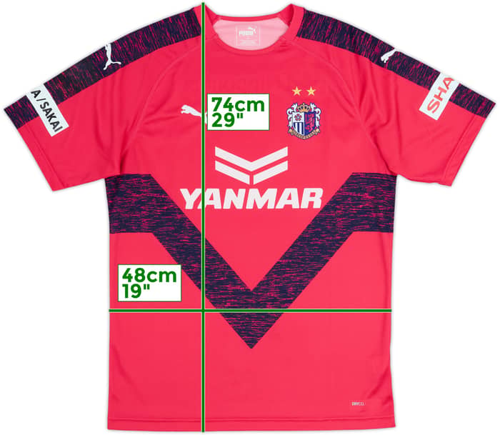 2019 Cerezo Osaka Home Shirt - 9/10 - (XL)