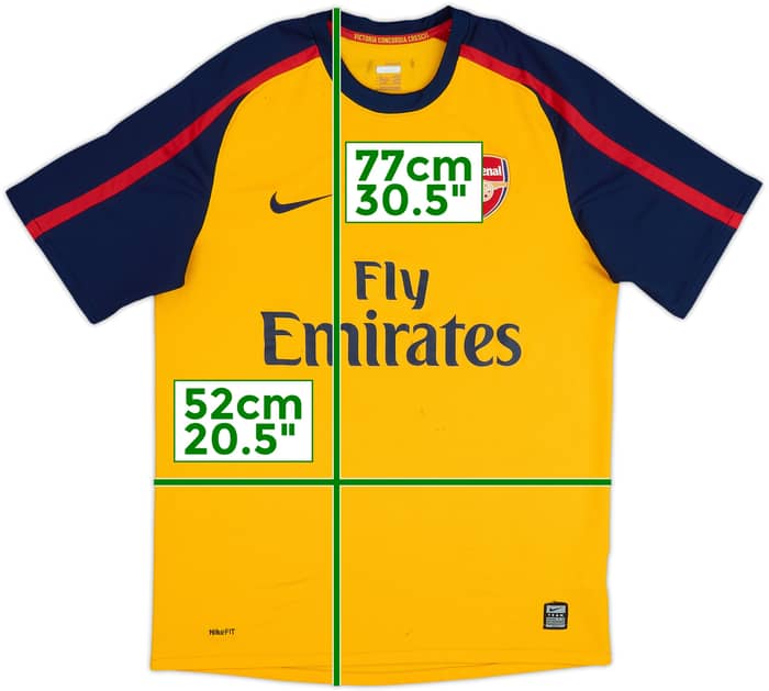 2008-09 Arsenal Away Shirt - 5/10 - (M)