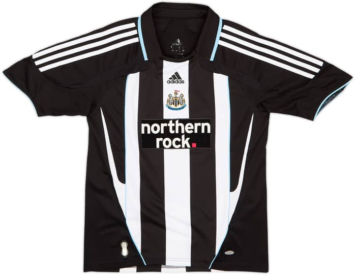 2007-09 Newcastle Home Shirt Ameobi #23 - 8/10 - (S)