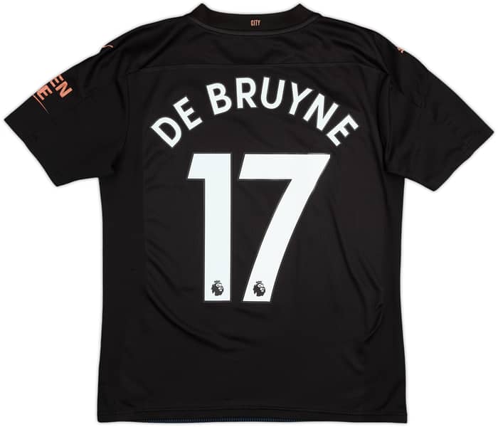 2020-21 Manchester City Away Shirt De Bruyne #17 - 6/10 - (S)