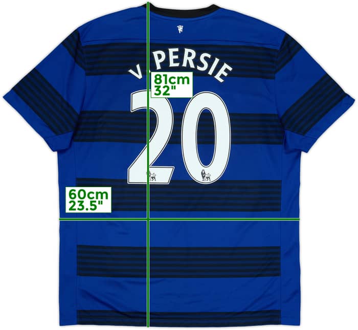 2011-13 Manchester United Away Shirt V.Persie #20 - 6/10 - (XL)