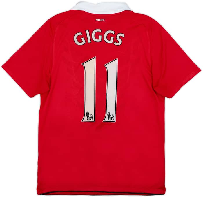 2010-11 Manchester United Home Shirt Giggs #11 - 6/10 - (M)