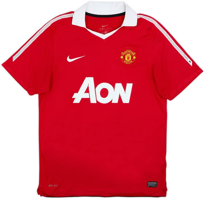 2010-11 Manchester United Home Shirt Giggs #11 - 6/10 - (M)