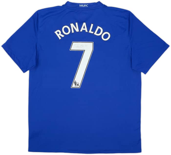 2008-09 Manchester United Third Shirt Ronaldo #7 - 6/10 - (L)