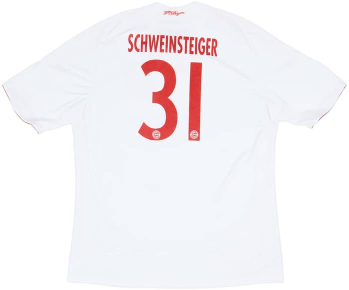 Camiseta de la tercera equipación del Bayern Munich 2008-09 Schweinsteiger #31 - 7/10 - (XL)