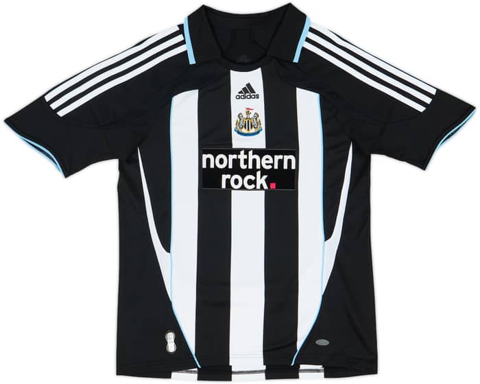 2007-09 Newcastle Home Shirt Ameobi #23 - 9/10 - (S)