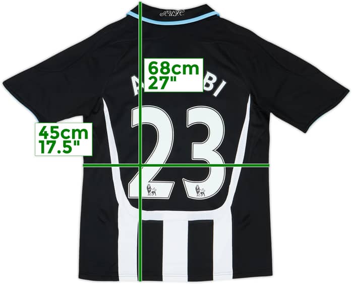 2007-09 Newcastle Home Shirt Ameobi #23 - 9/10 - (S)