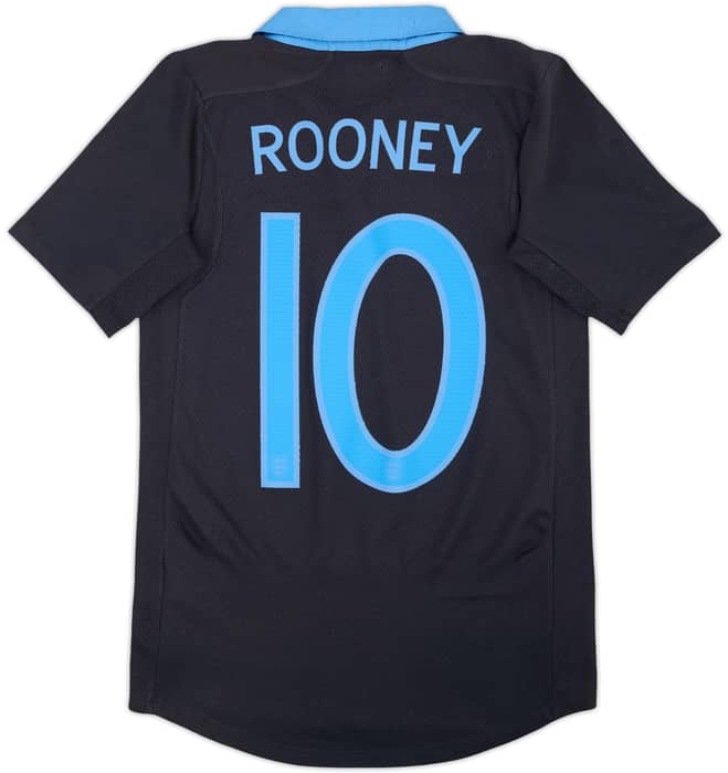 2011-12 England Away Shirt Rooney #10 - 9/10 - (XL.Boys)