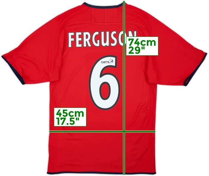 2004-05 Rangers Third Shirt Ferguson #6 - 6/10 - (S)