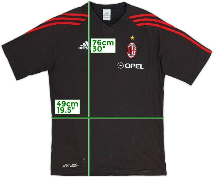 2005-06 AC Milan adidas Training Shirt - 5/10 - (S)