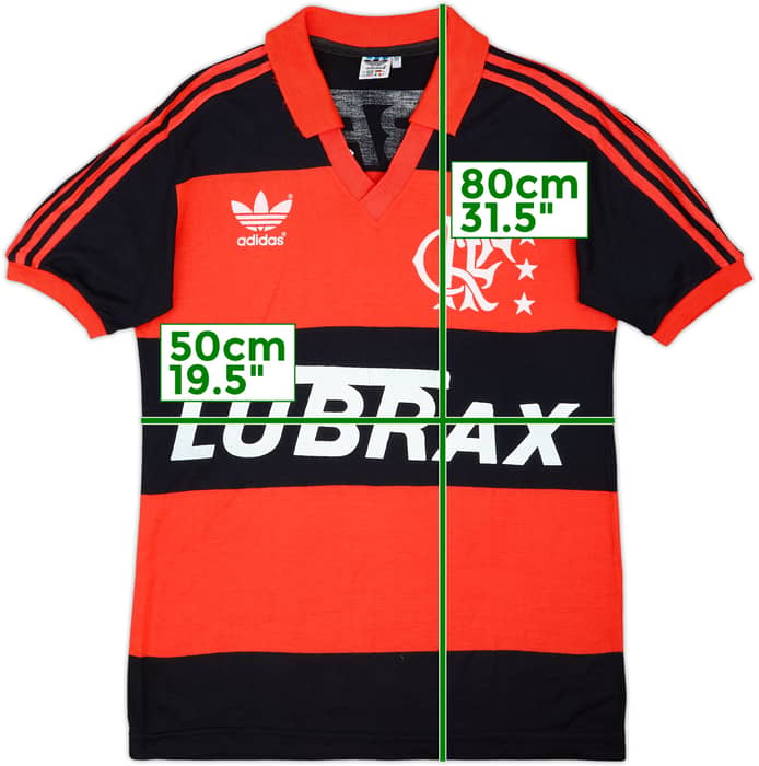 1987-90 Flamengo Maillot domicile - 7/10 - (M)