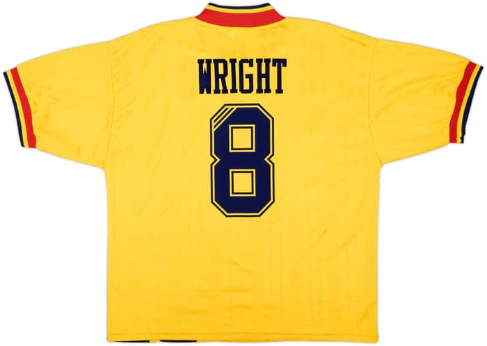1993-94 Arsenal Away Shirt Wright #8 - 8/10 - (L)
