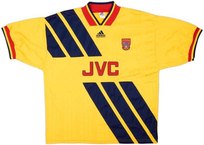 1993-94 Arsenal Away Shirt Wright #8 - 8/10 - (L)