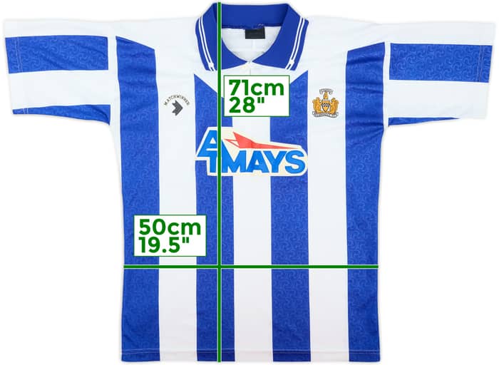1991-93 Kilmarnock Home Shirt - 8/10 - (M)