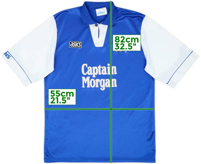 1994-96 Millwall Home Shirt - 7/10 - (L)