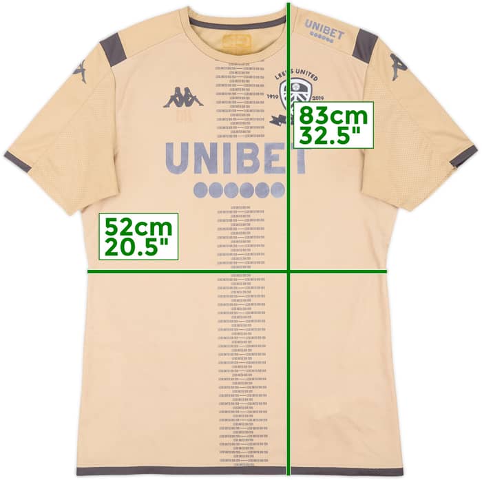 2019-20 Leeds United Kappa Training Shirt DR - 5/10 - (XXL)