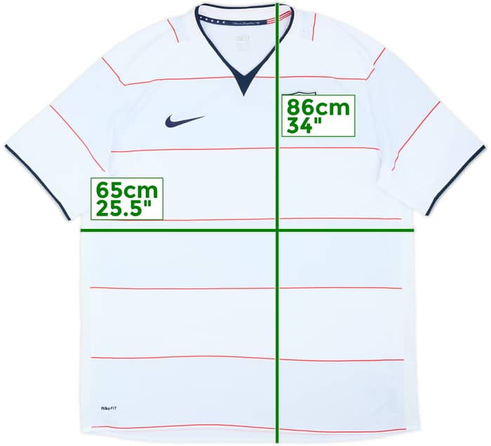 2008-09 USA Home Shirt - 7/10 - (XXL)