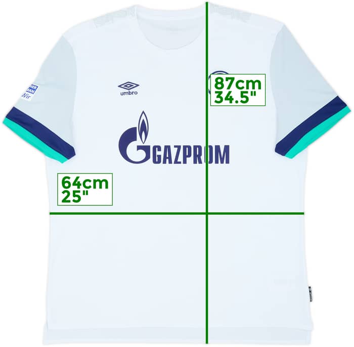 2019-20 Schalke Away Shirt - 7/10 - (3XL)