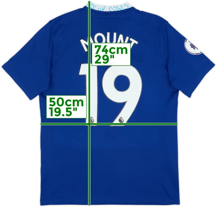 2022-23 Chelsea Home Shirt Mount #19 - 7/10 - (M)