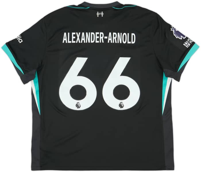 2024-25 Liverpool Away Shirt Alexander-Arnold #66 - 8/10 - (XXL)