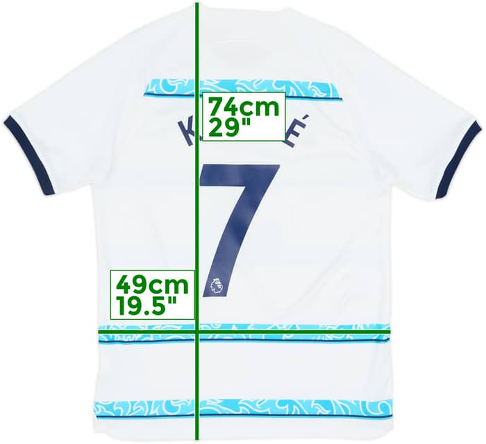 2022-23 Chelsea Away Shirt Kante #7 - 8/10 - (M)