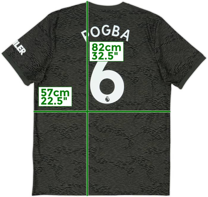 2020-21 Manchester United Away Shirt Pogba #6 - 10/10 - (XL)