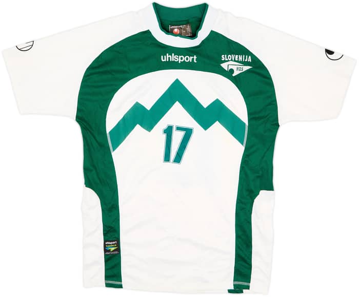 2002-03 Slovenia Home Shirt Cimirotic #17 - 7/10 - (XL)