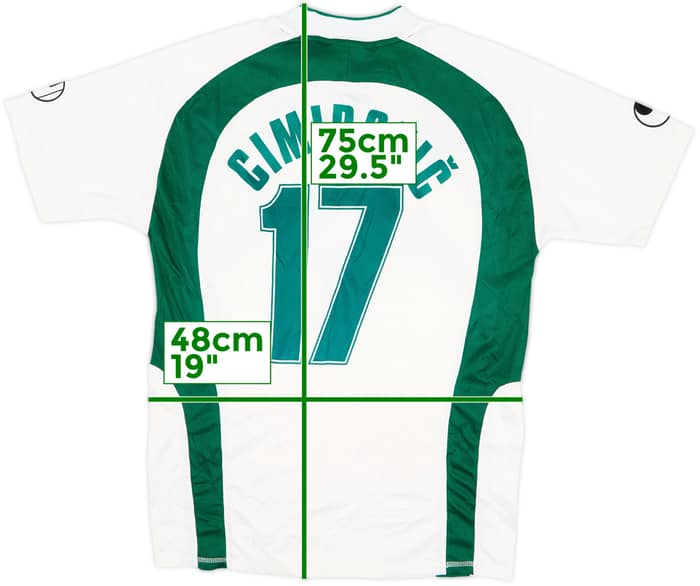 2002-03 Slovenia Home Shirt Cimirotic #17 - 7/10 - (XL)