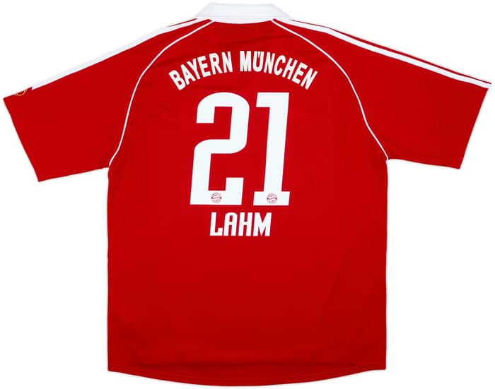 Camiseta de local del Bayern Munich 2006-07 Lahm #21 - 8/10 - (XL)