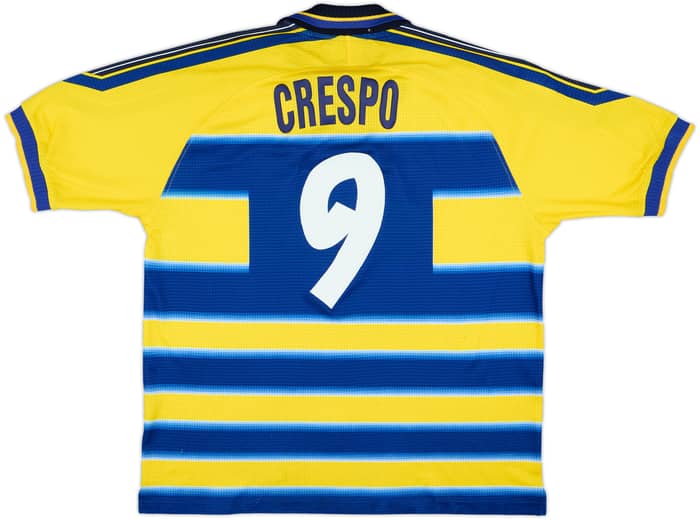 1999-00 Parma Home Shirt Crespo #9 - 8/10 - (XL)