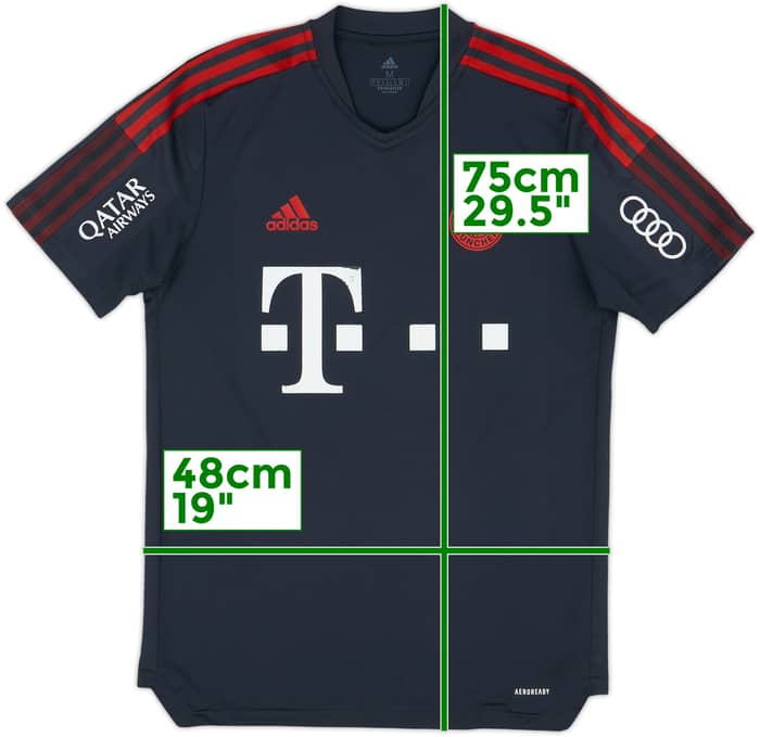 2021-22 Bayern Munich adidas Training Shirt - 5/10 - (M)