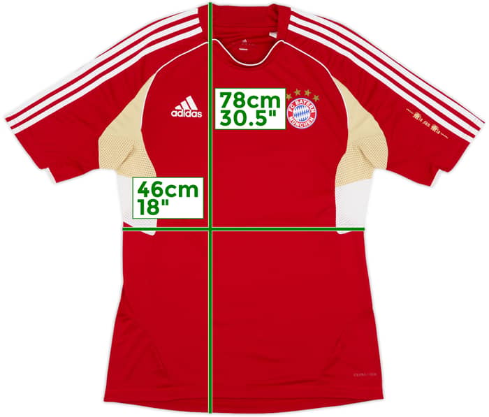 2011-12 Bayern Munich adidas Training Shirt - 8/10 - (L)