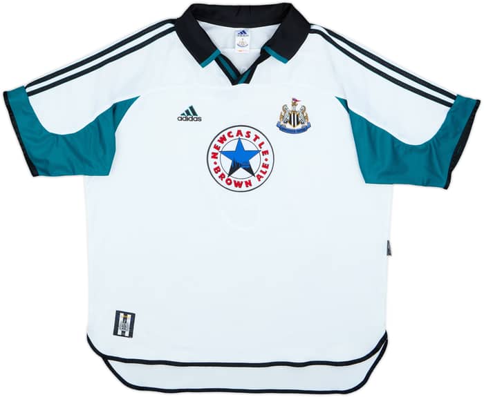 1999-00 Newcastle Away Shirt Shearer #9 - 8/10 - (XXL)
