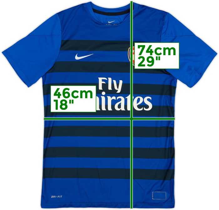 2013-14 Arsenal Nike Training Shirt - 8/10 - (M)