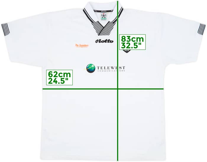 1997-99 Blackpool Away Shirt - 8/10 - (XXL)