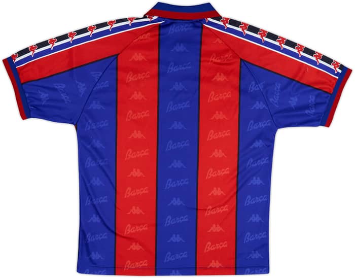 1995-97 Barcelona Home Shirt - 8/10 - (L)