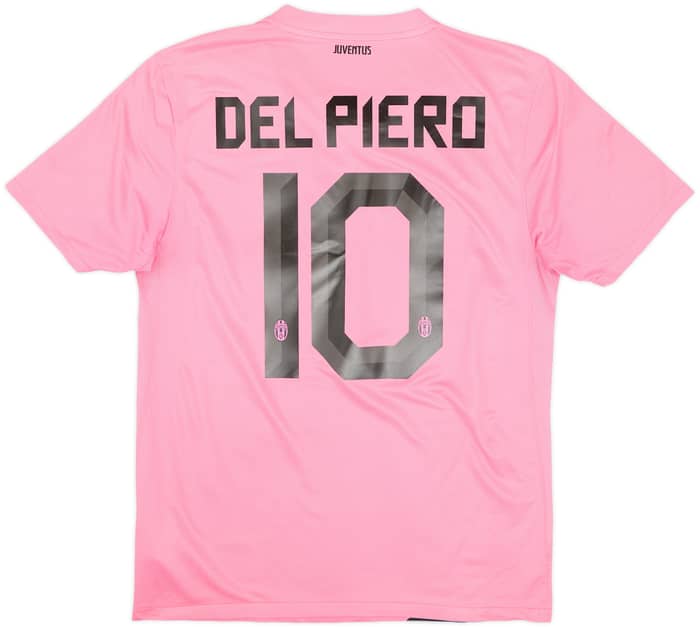 2011-13 Juventus Away Shirt Del Piero #10 - 8/10 - (M)