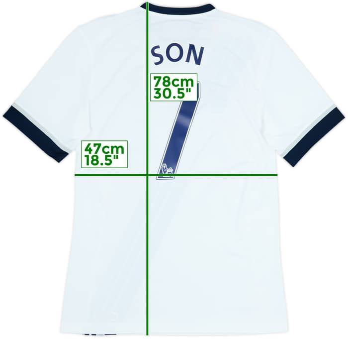 2015-16 Tottenham Camiseta Local Son #7 - 5/10 - (M)