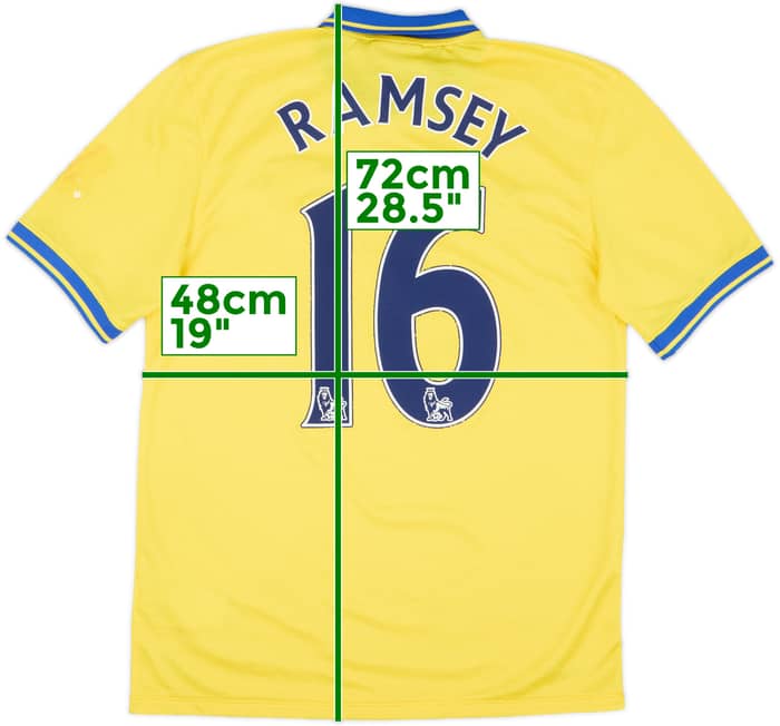 2013-14 Arsenal Away Shirt Ramsey #16 - 5/10 - (M)