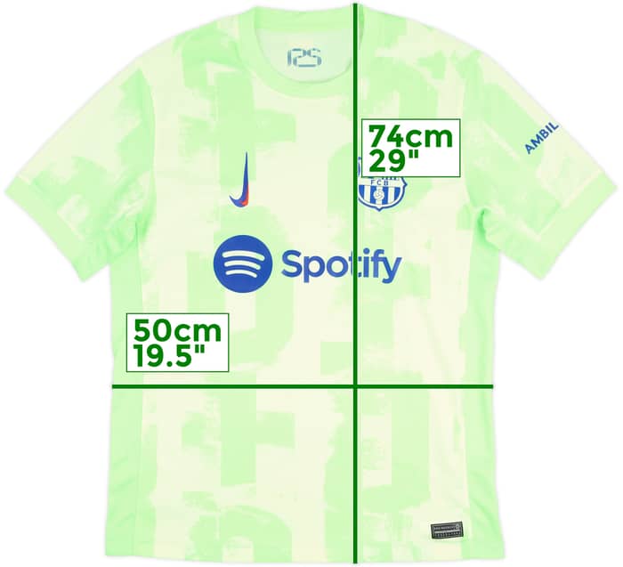 2024-25 Barcelona Third Shirt - 10/10 - (M)