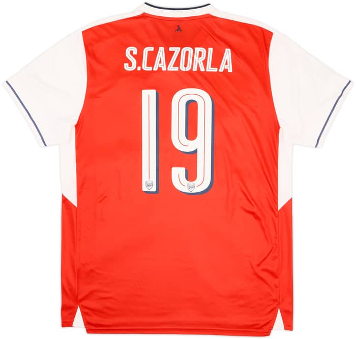 2016-17 Arsenal Home Shirt S.Cazorla #19 - 8/10 - (XL)
