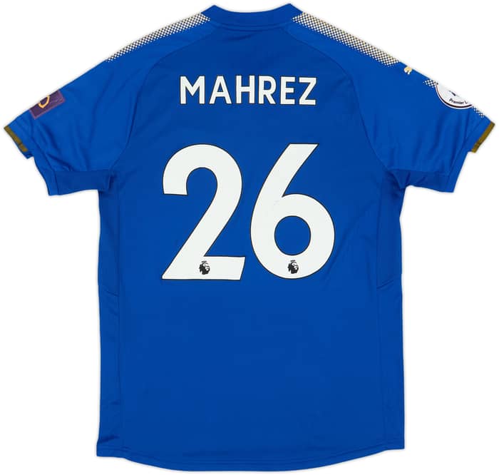 2017-18 Leicester Home Shirt Mahrez #26 - 6/10 - (L)