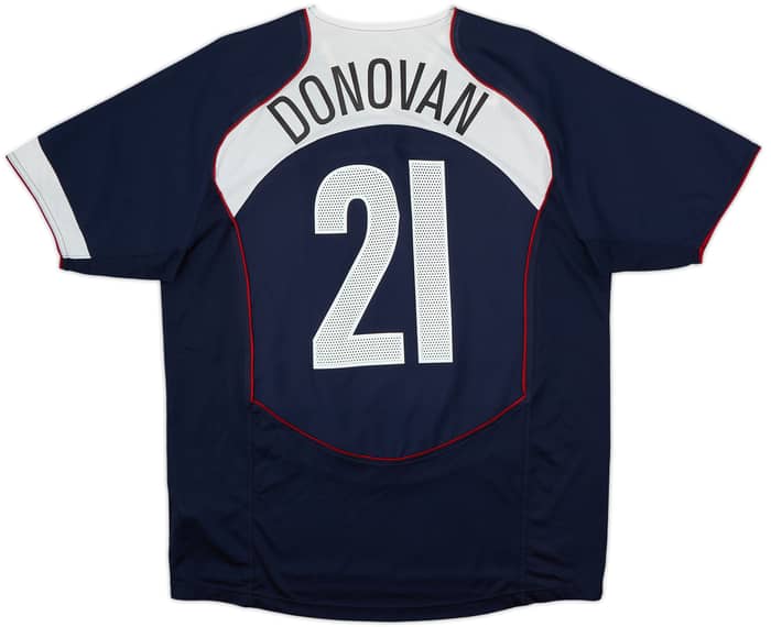 2004-06 USA Away Shirt Donovan #21 - 8/10 - (L)