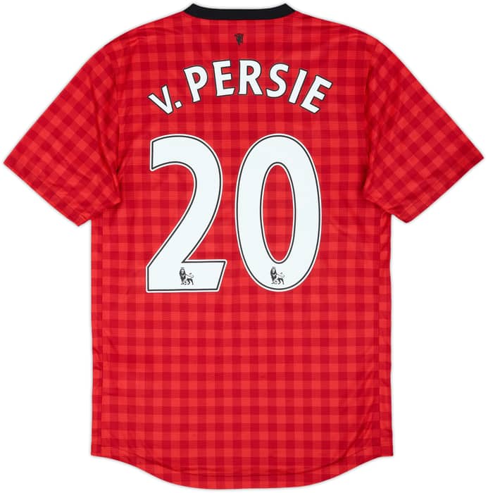 2012-13 Manchester United Camiseta Local v.Persie #20 - 8/10 - (S)