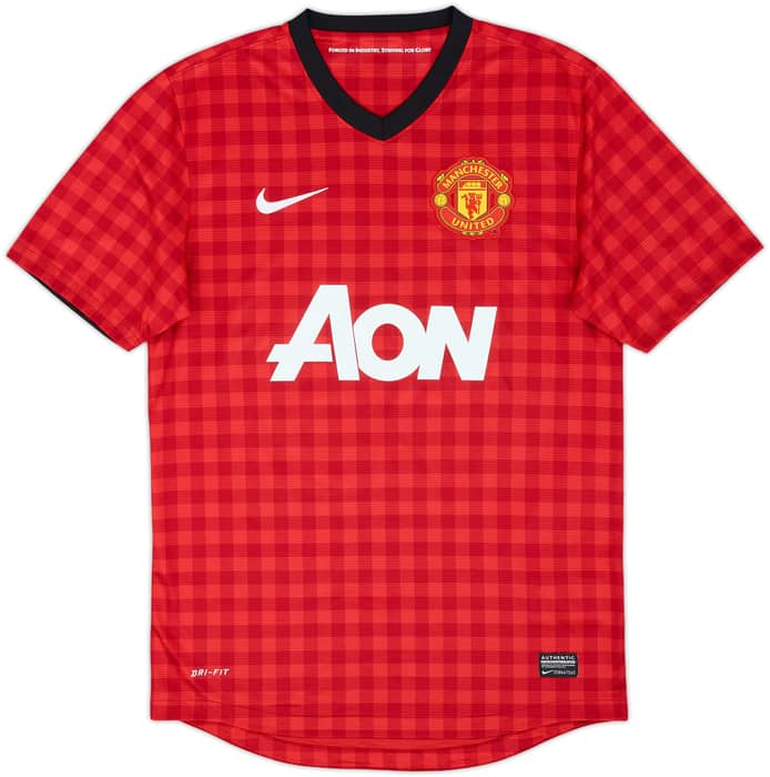 2012-13 Manchester United Camiseta Local v.Persie #20 - 8/10 - (S)